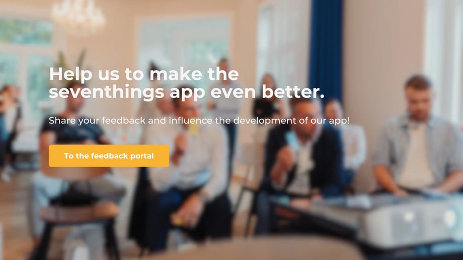 visit the feedback portal from seventhings